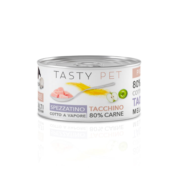 Tasty Pet Confezione di Alimento Completo Umido per Cani - 2501 Spezzatino Pollo Zucca e Mela