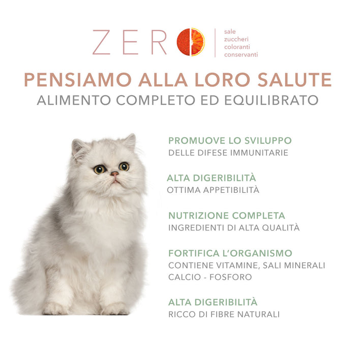 Tasty Pet Confezione di Alimento Completo Umido per Gatti - 5103 Sfilacci Manzo e Carote