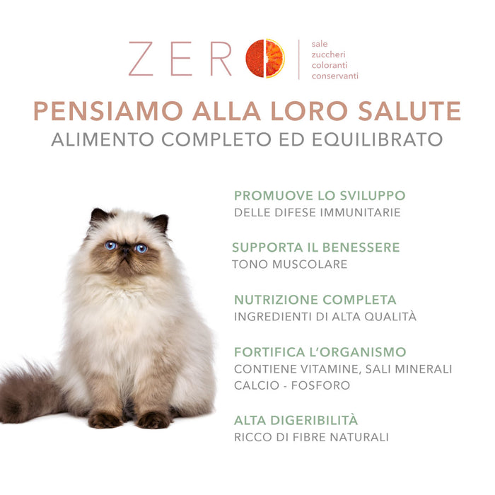 Tasty Pet Confezione di Alimento Completo Umido per Gatti - 3012 Filetti di Salmone e Pesce con Gamberi e Pollo